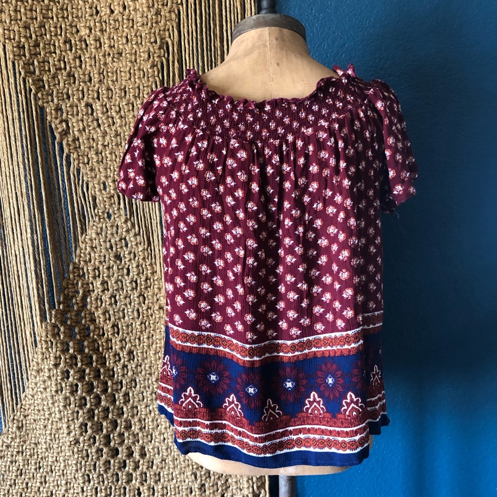 Meraki boho off the shoulder blouse - Picture 4 of 4